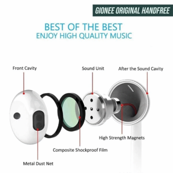 Gionee 100% Original Handsfree - Image 10