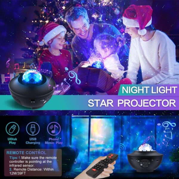 LED Galaxy Projector, Star Light Projector - Image 4