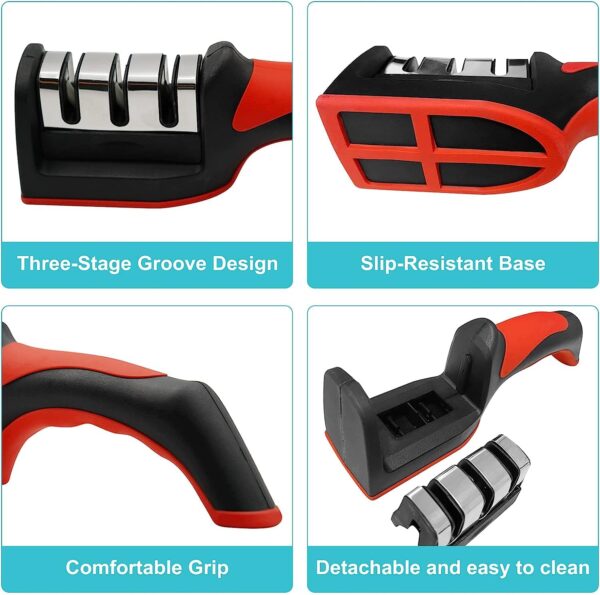 3 in 1 Professional Knife Sharpener - Image 5