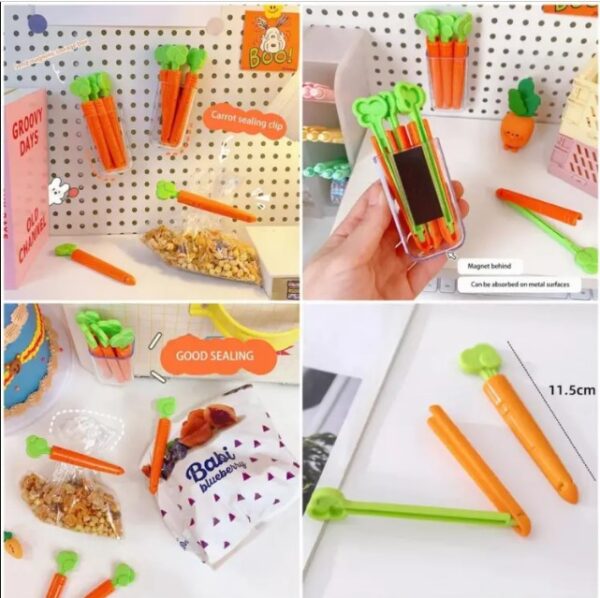 Cute Carrot Sealing Clip - Image 6