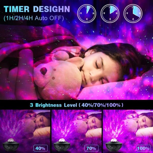 LED Galaxy Projector, Star Light Projector - Image 6