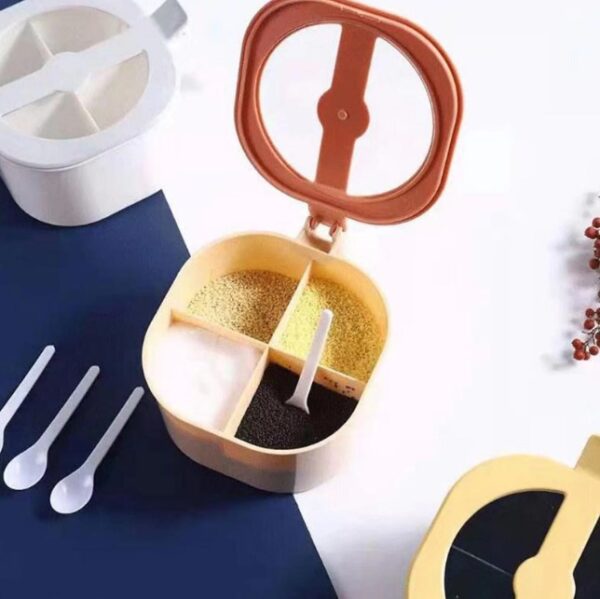 4 in 1 Masala Box, Spice Jar Kit - Image 4