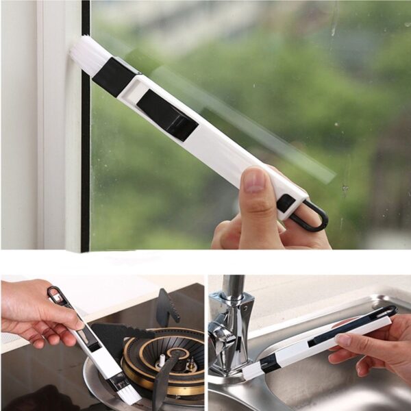 Multipurpose Window Door Keyboard Cleaning Brush - Image 4