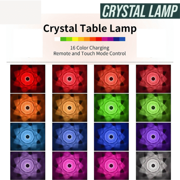 Crystal Diamond Table Lamp - Image 6