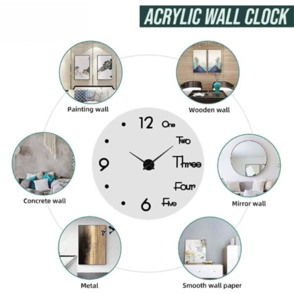 Wooden Wall Clock - Image 4