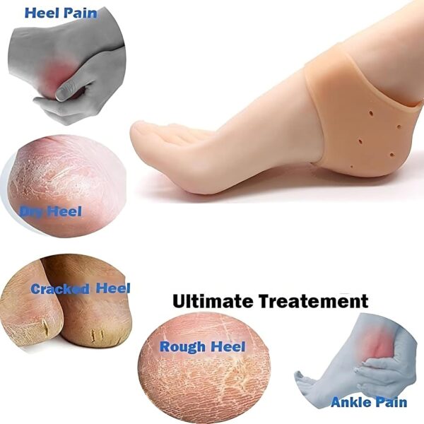 Silicone Heel Socks - Image 6