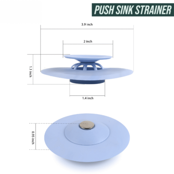 Silicone Hair Sink Flex Strainer Drainer - Image 5