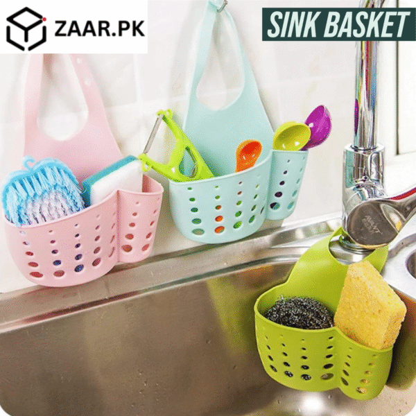 Kitchen Sink Sponge Holder Basket - Image 2
