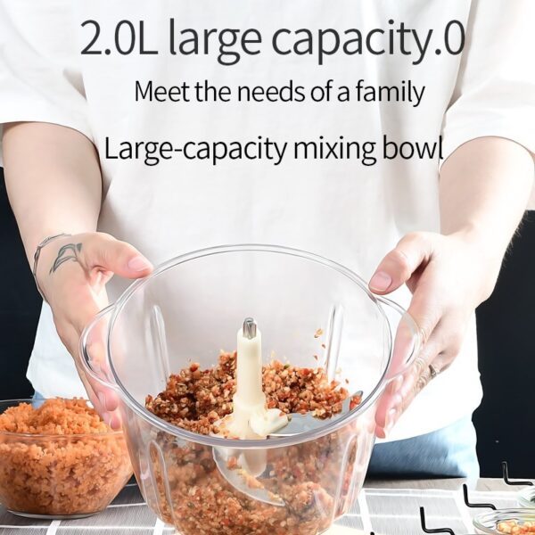 Manual Food and Vegetable Chopper - Image 3