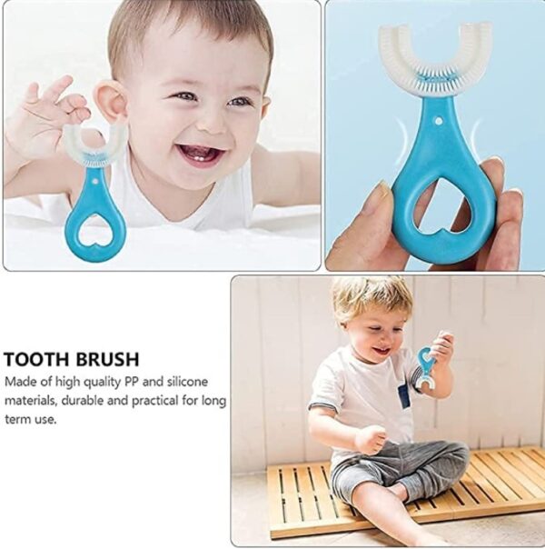 New Baby pack of 2 U-shaped Toothbrush