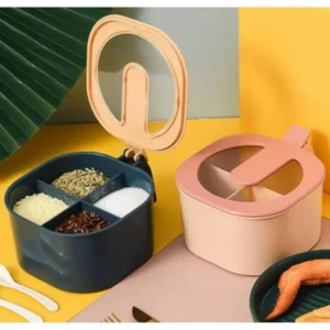 4 in 1 Masala Box, Spice Jar Kit