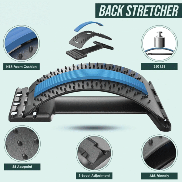 Back Stretcher, Pain Relief Massager - Image 3