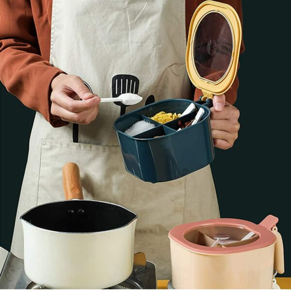 4 in 1 Masala Box, Spice Jar Kit - Image 7