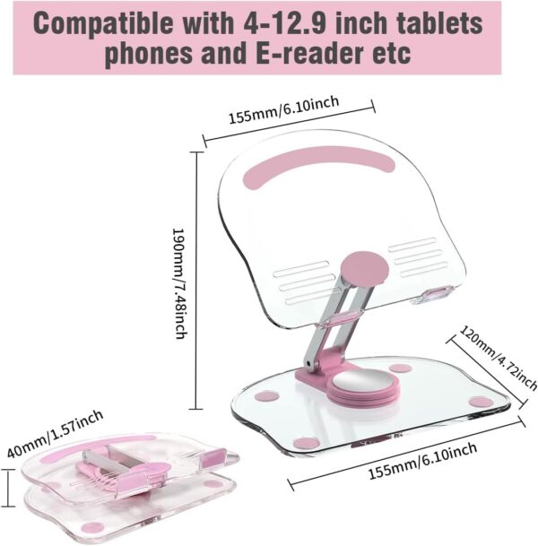 Portable Rotating Tablet Stand Holder - Image 11