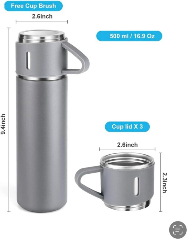 Travel Water Bottle for Hot and Cold Drink - Image 7
