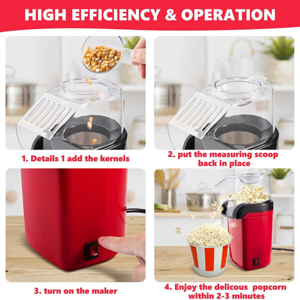 Oil Free Popcorn Making Machine - Image 4