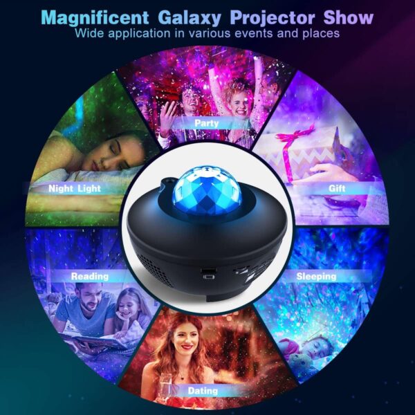 LED Galaxy Projector, Star Light Projector - Image 3