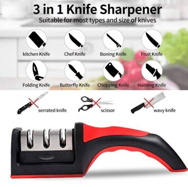 3 in 1 Professional Knife Sharpener - Image 3