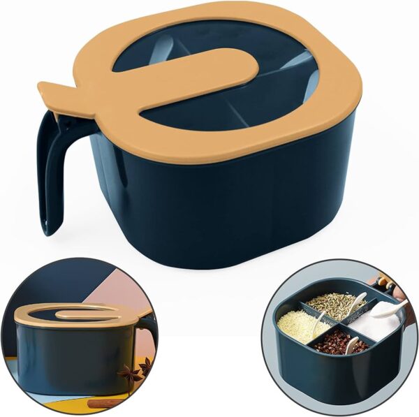 4 in 1 Masala Box, Spice Jar Kit - Image 2