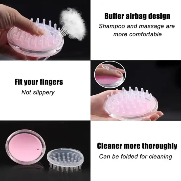Shampoo Hair Wash Brush - Image 7