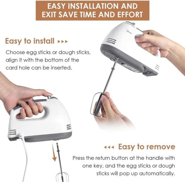 Handheld Electric Egg Beater Machine - Image 5