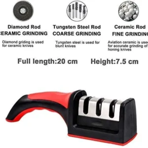 3 in 1 Professional Knife Sharpener